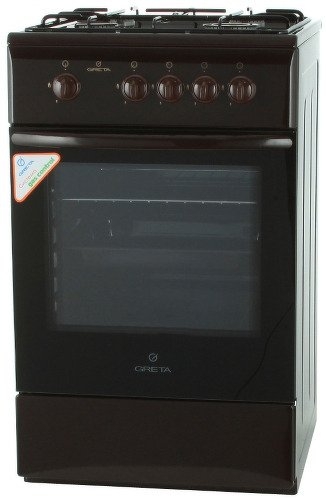 Плита газ. GRETA 1470-00 исп.12 коричневый